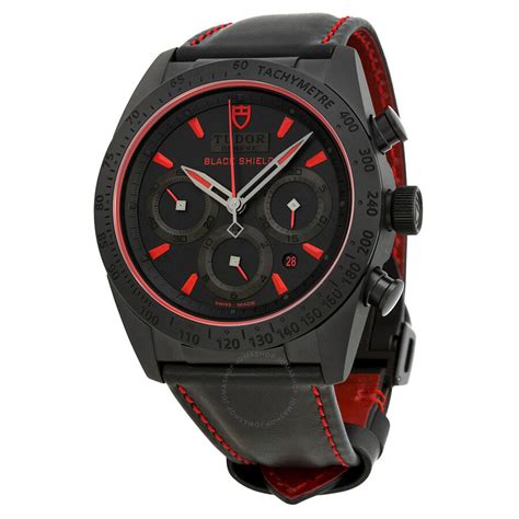 Tudor Fastrider Blackshield Chronograph Black Dial 